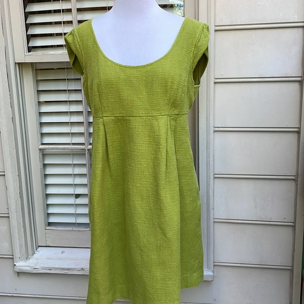 Michael Kors Matching Green Set- Dress & Blazer Size 12